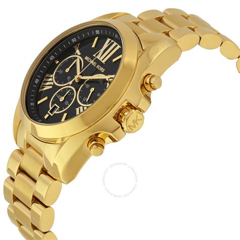 michael kors watch bradshaw black|michael kors bradshaw women's watch.